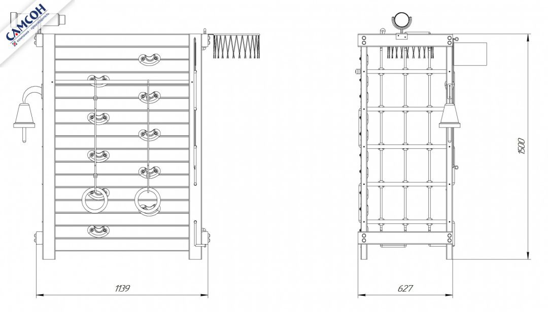 Детский спортивный комплекс Самсон Финн