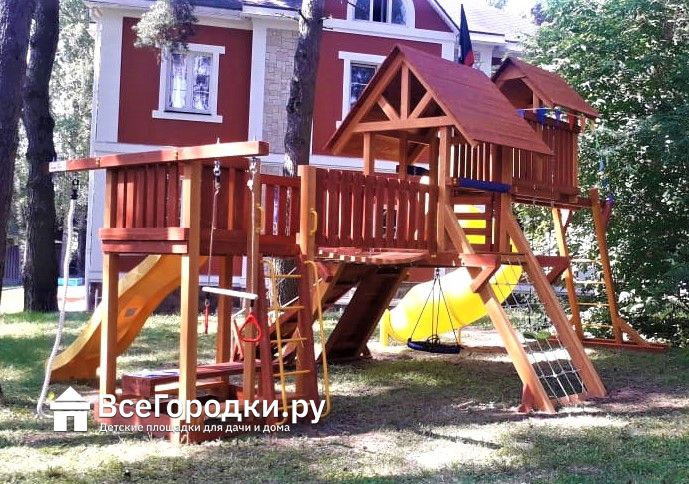 Детская игровая площадка Савушка Lux 15