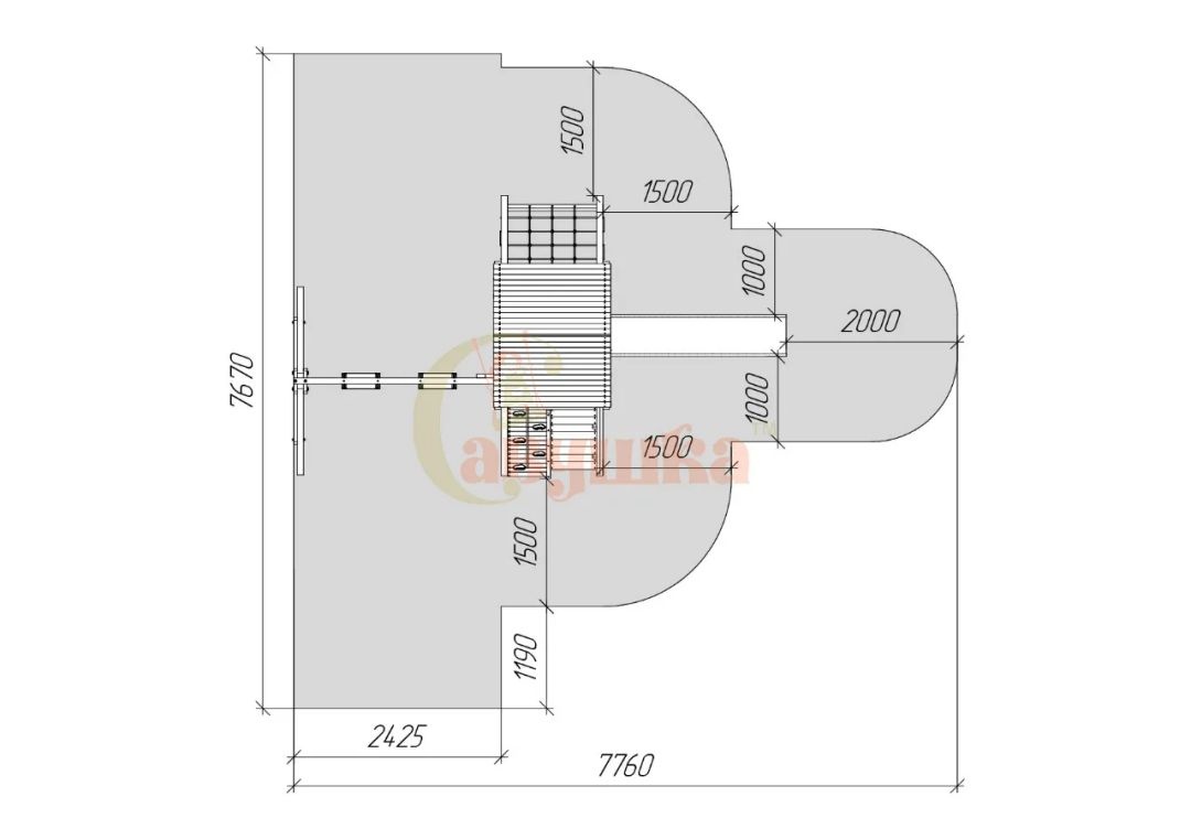 Детская площадка Савушка ХИТ 6