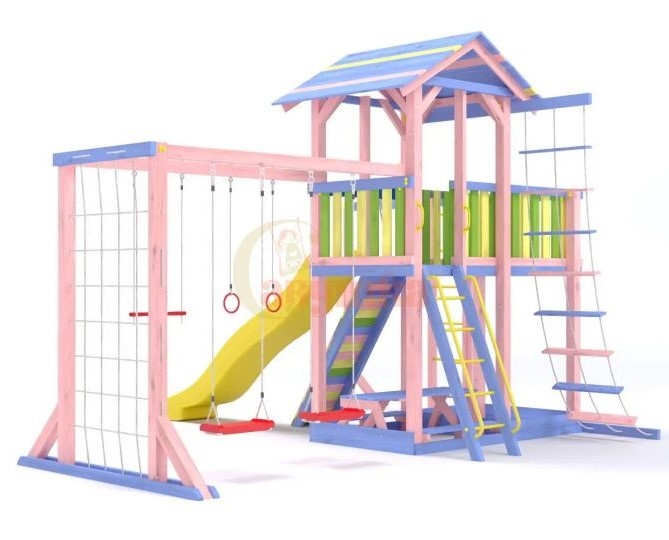 Детская площадка Савушка-15 (Color-7)