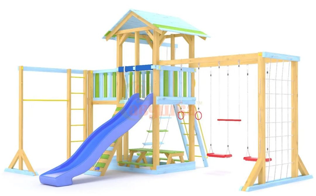 Детская площадка Савушка-15 (Color-8)