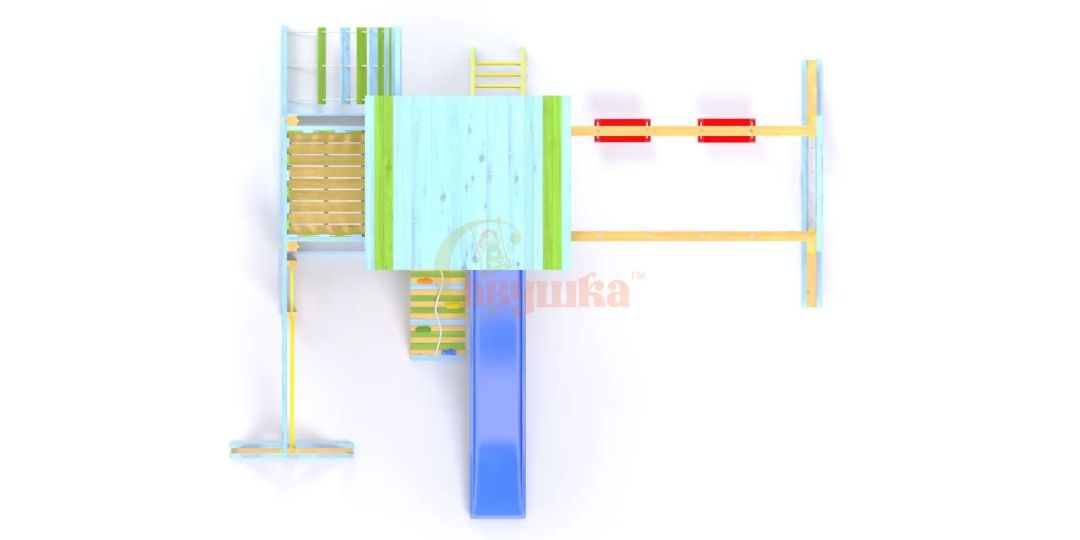 Детская площадка Савушка-15 (Color-8)