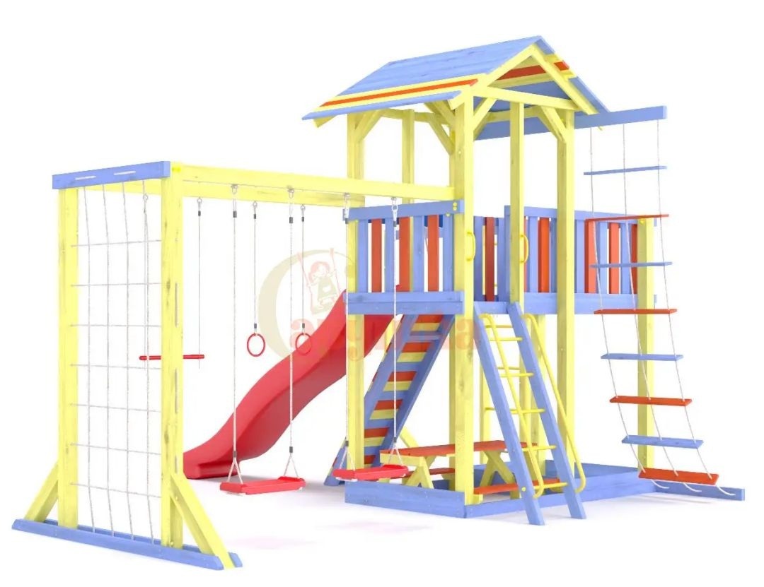 Детская площадка Савушка-15 (Color-9)