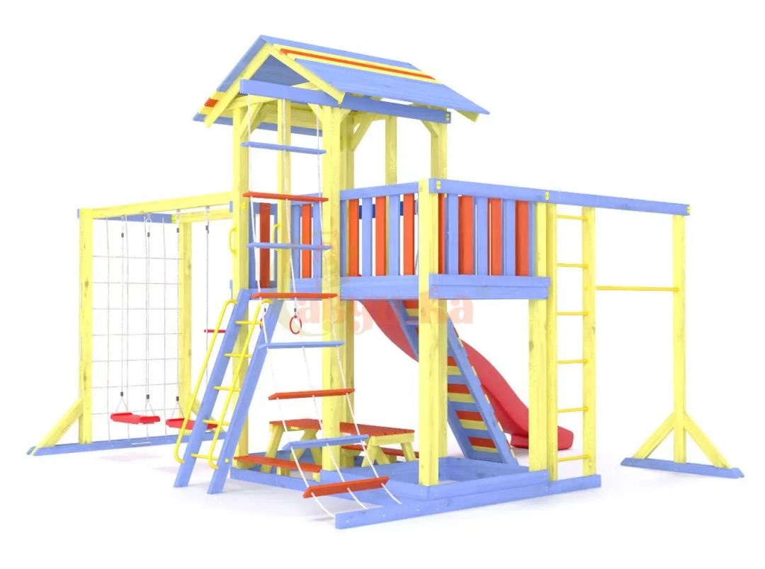 Детская площадка Савушка-15 (Color-9)