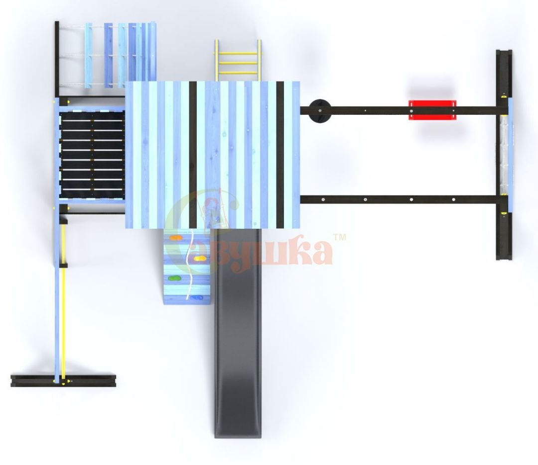 Детская площадка Савушка-15 (Color-3)