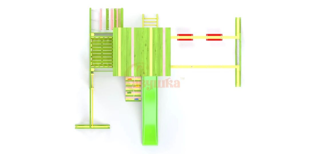 Детская площадка Савушка-15 (Color-10)