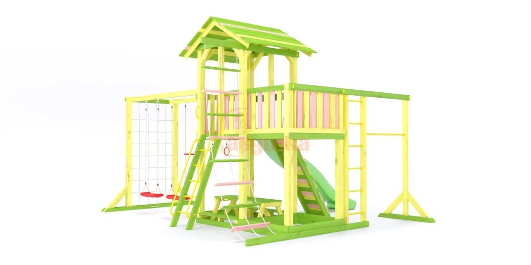 Детская площадка Савушка-15 (Color-10)