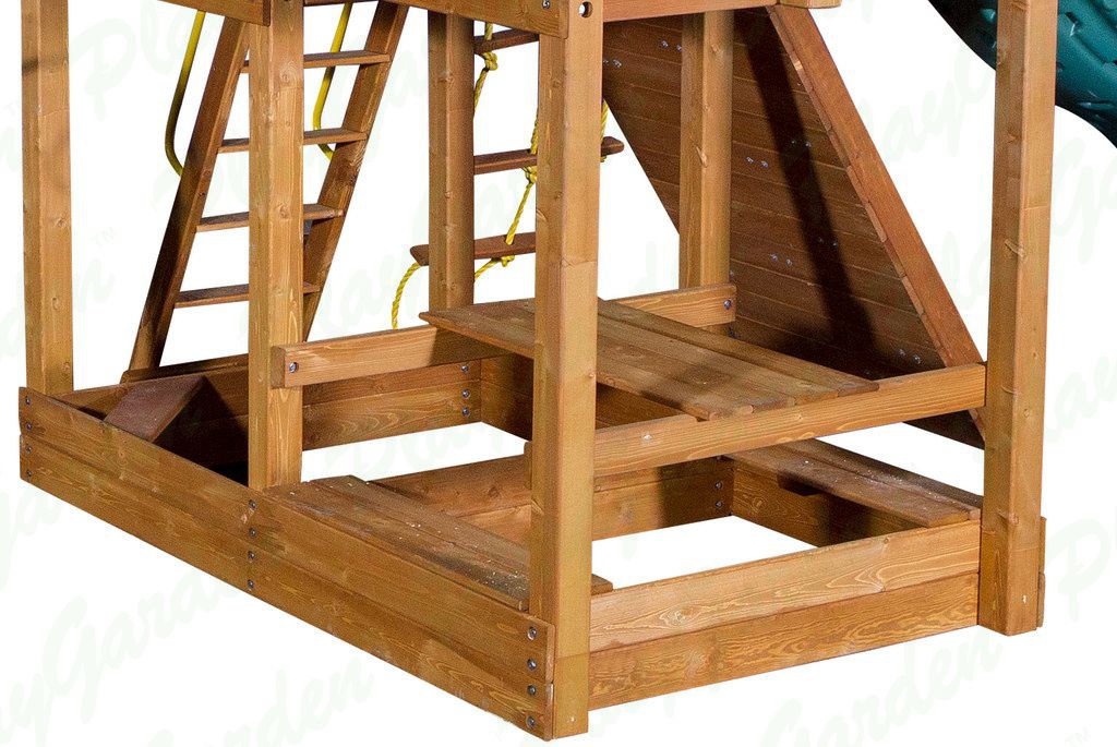 Детская игровая площадка Playgarden SkyFort Deluxe с горкой и горкой трубой