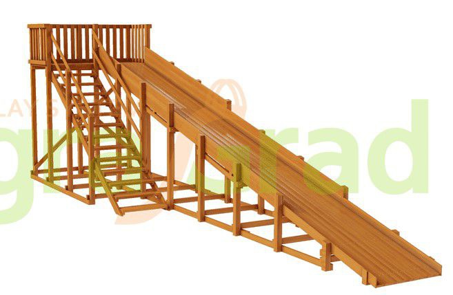 Зимняя горка Snow Fox скат 8 м