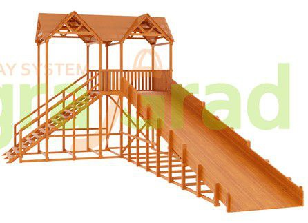 Зимняя горка Snow Fox Макси скат 10 м