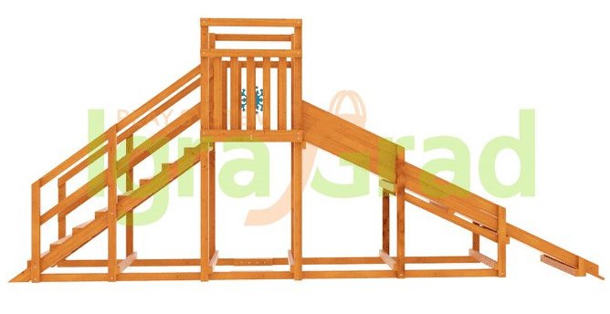 Зимняя горка IgraGrad Snow Fox Start  скат 4 м