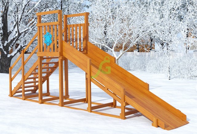 Зимняя горка IgraGrad Snow Fox Start  скат 4 м