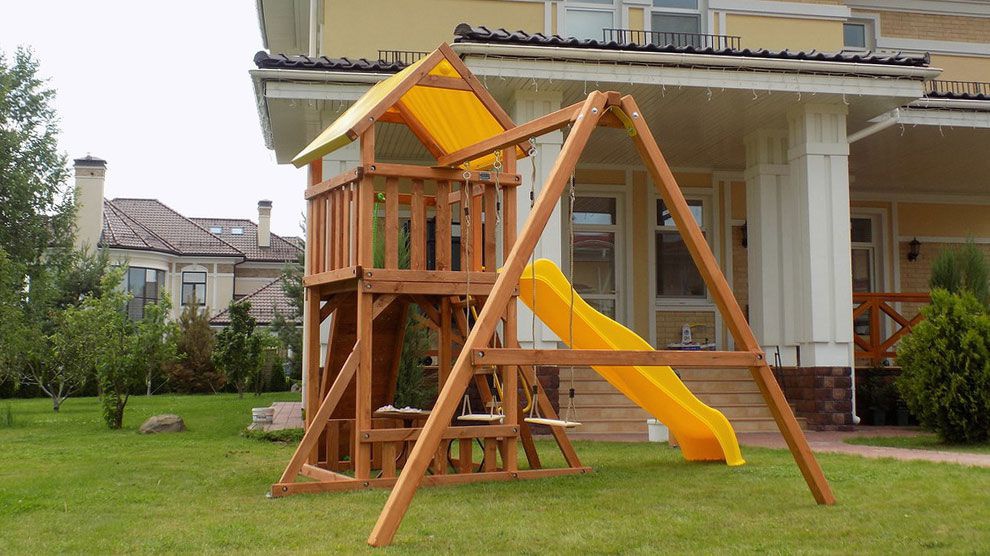 Детская деревянная площадка MoyDvor Версаль