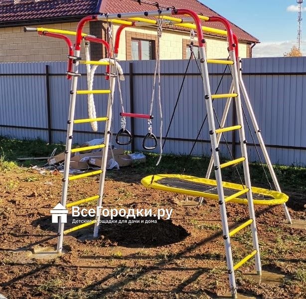 Спортивно-игровой комплекс ROMANA Веселая лужайка-2