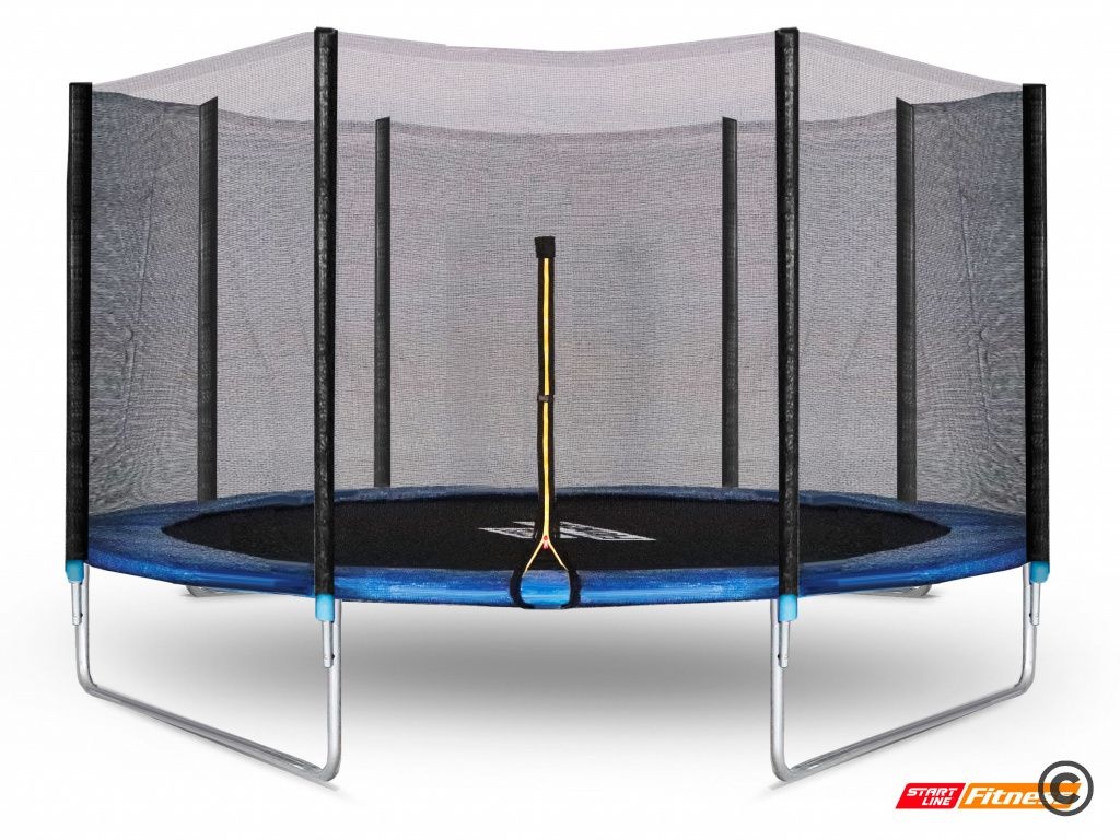 Батут StartLine 14 футов с внешней сеткой