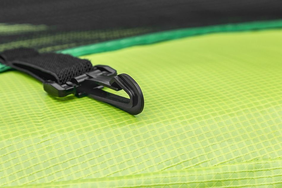 Батут ALPIN 4.04 м с защитной сеткой и лестницей