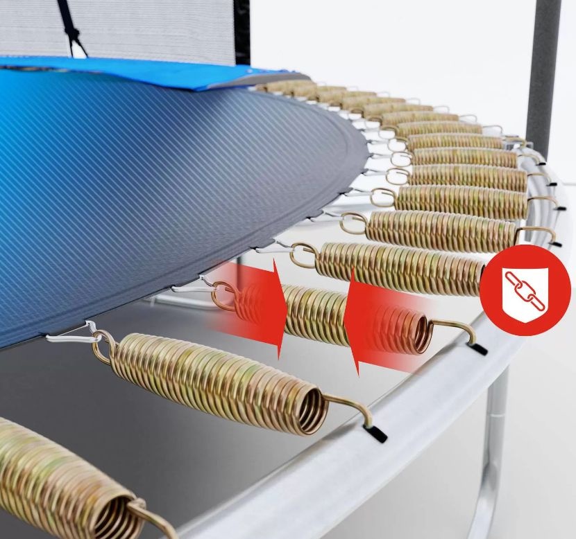 Батут Atlas Sport 312см (10ft) 4 PRO ORANGE