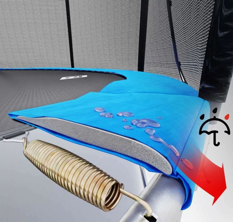 Батут Atlas Sport 312см (10ft) 4 PRO ORANGE