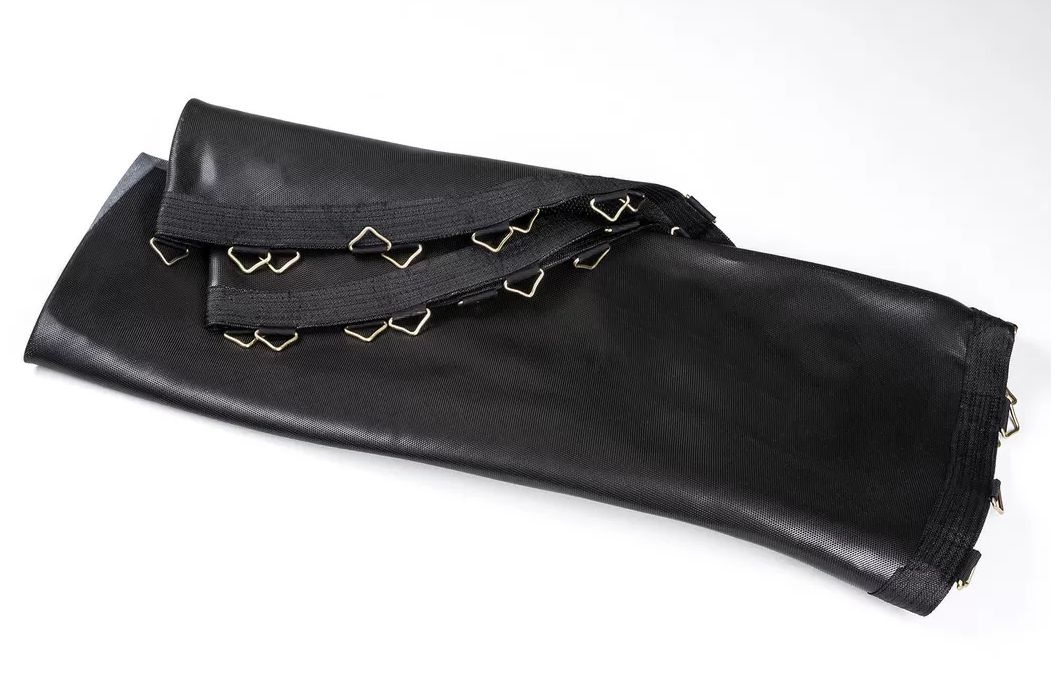 Батут Atlas Sport 374 см (12 ft) с внутренней сеткой и лестницей BLUE