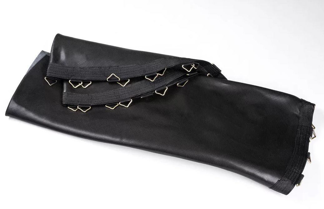 Батут Atlas Sport 374 см (12 ft) с внутренней сеткой и лестницей GREEN