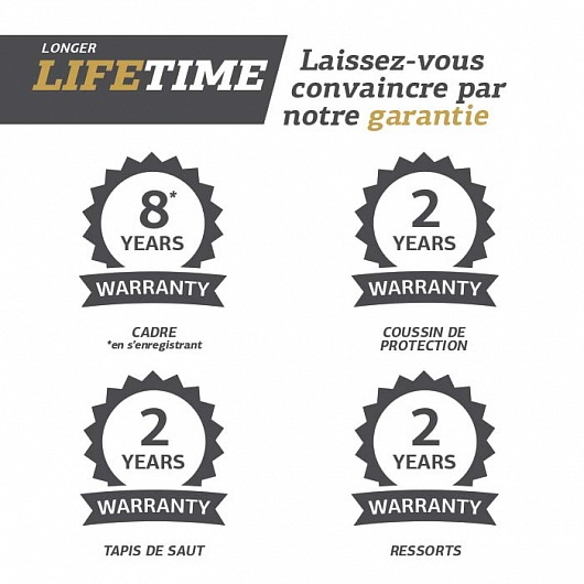 Батут BERG Favorit Regular 200 Grey + защитная сетка Comfort