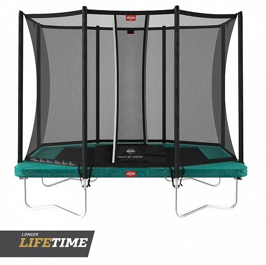 Батут BERG Ultim Favorit Regular 280 Green + защитная сетка Comfort