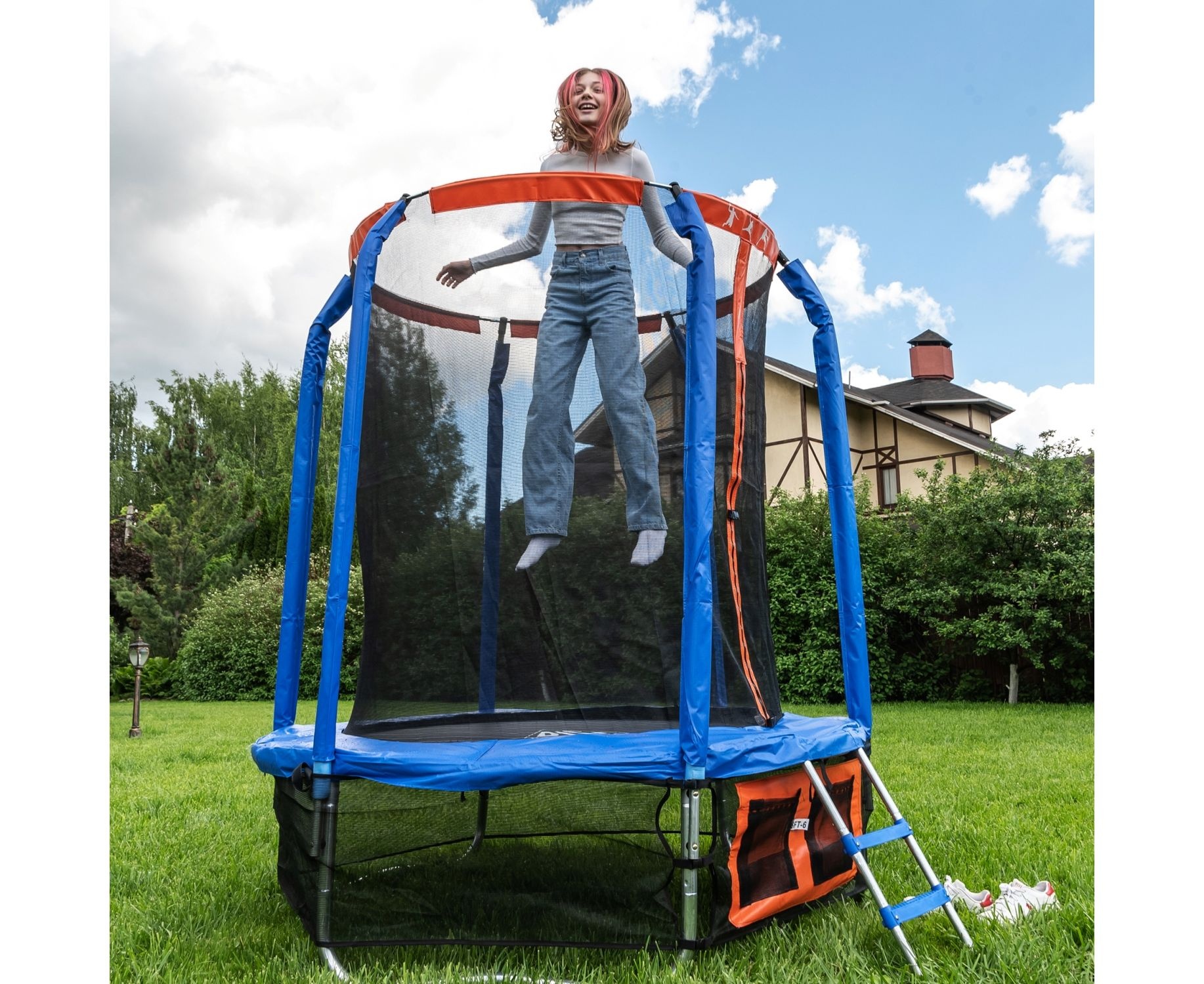 Батут DFC JUMP BASKET 12ft
