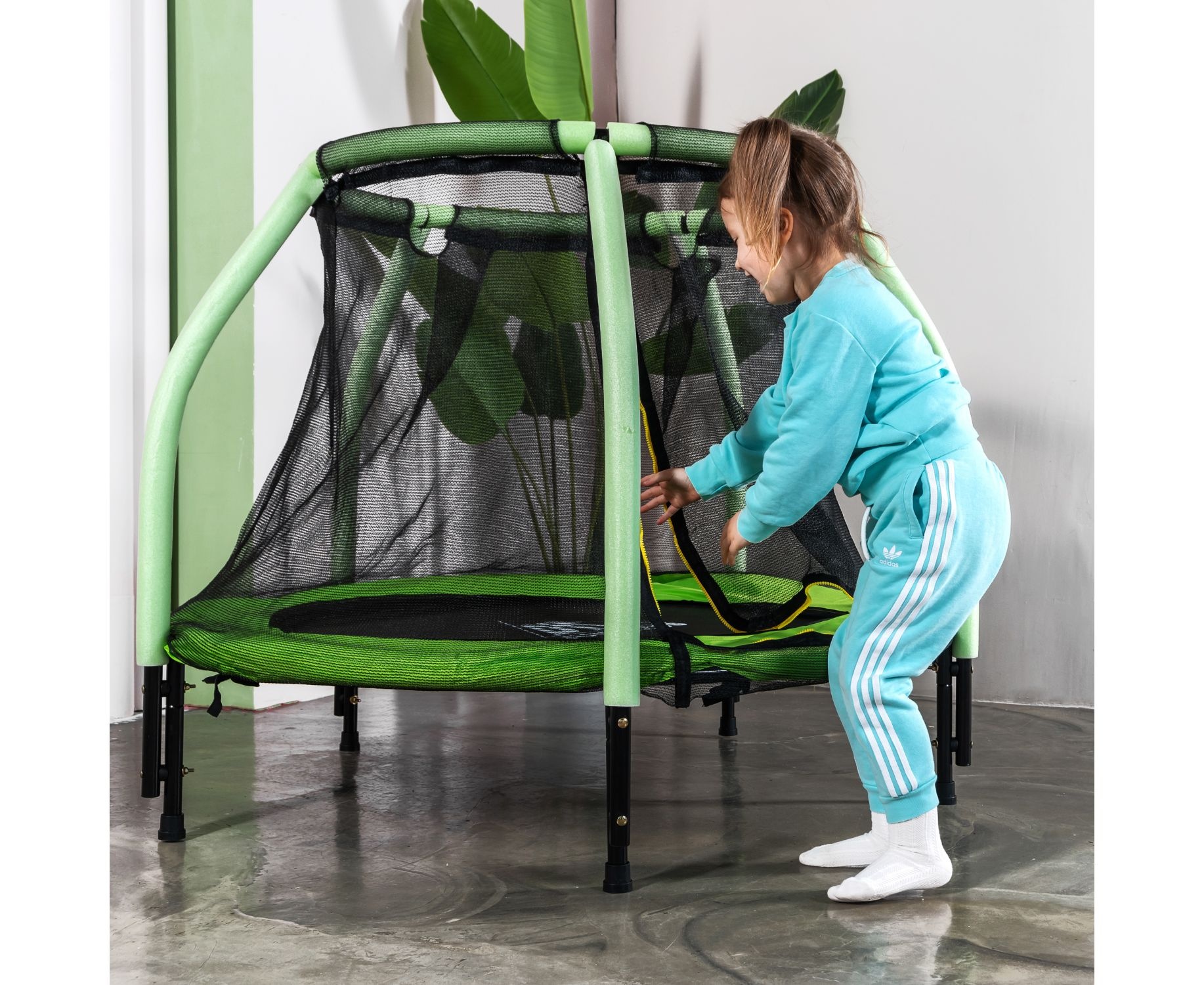 Батут DFC JUMP KIDS 48 cветло зеленый