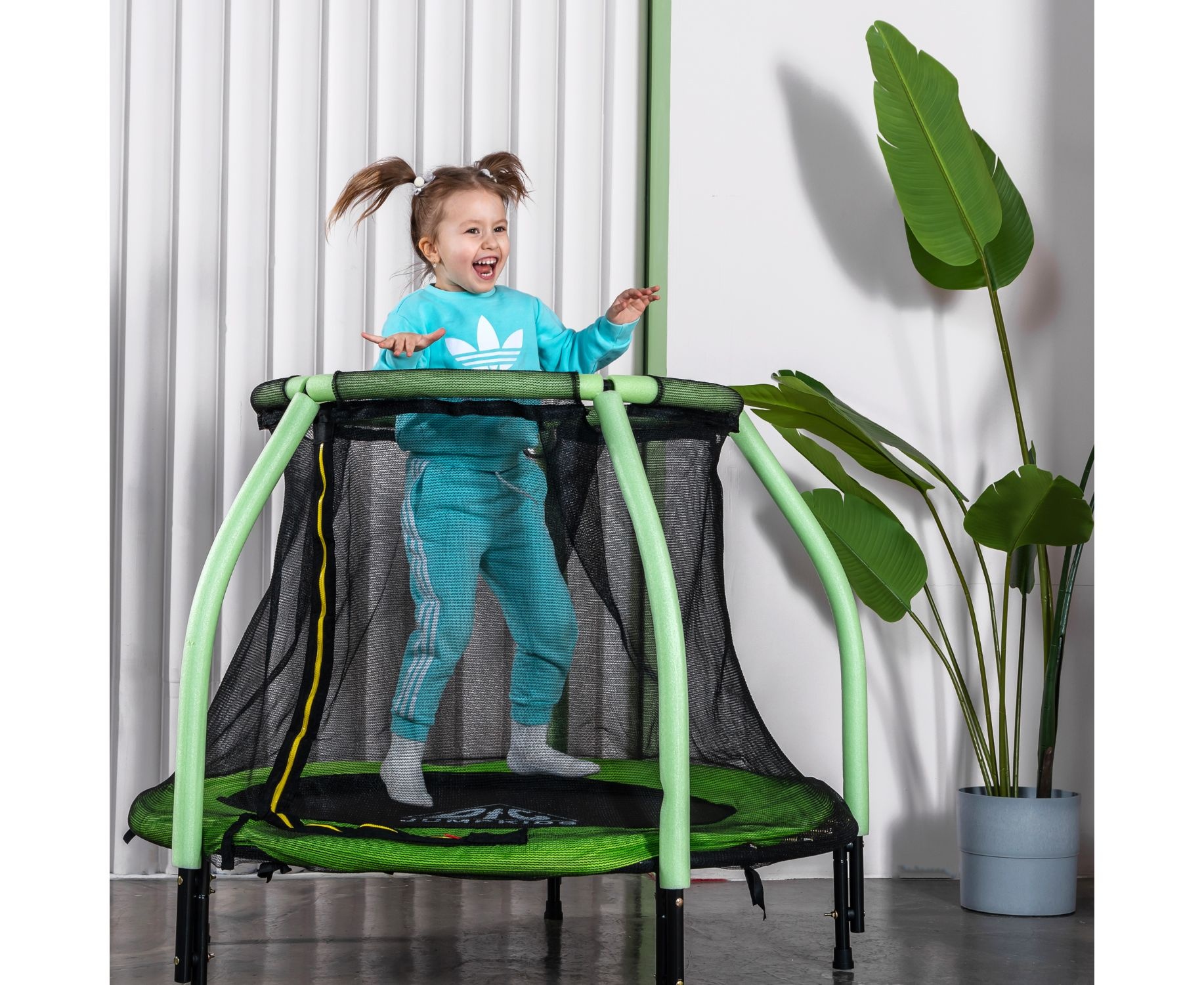 Батут DFC JUMP KIDS 48 cветло зеленый