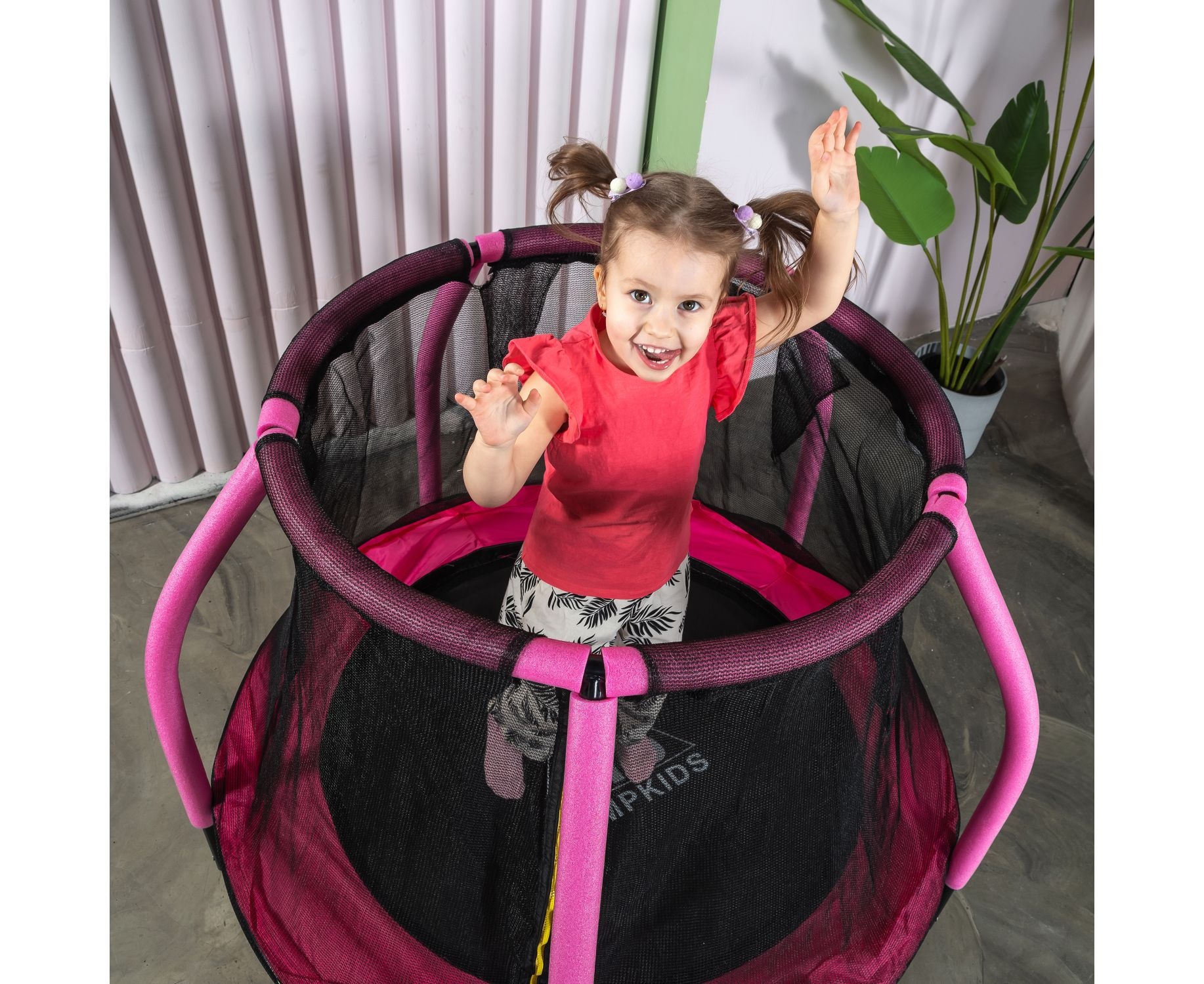 Батут DFC JUMP KIDS 48 розовый