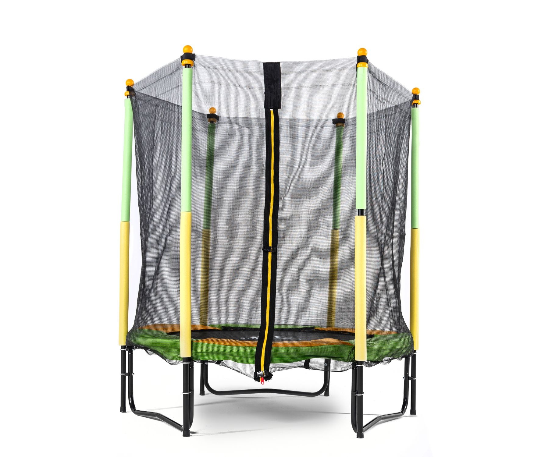 Батут DFC JUMP KIDS 55 зелено-желтый