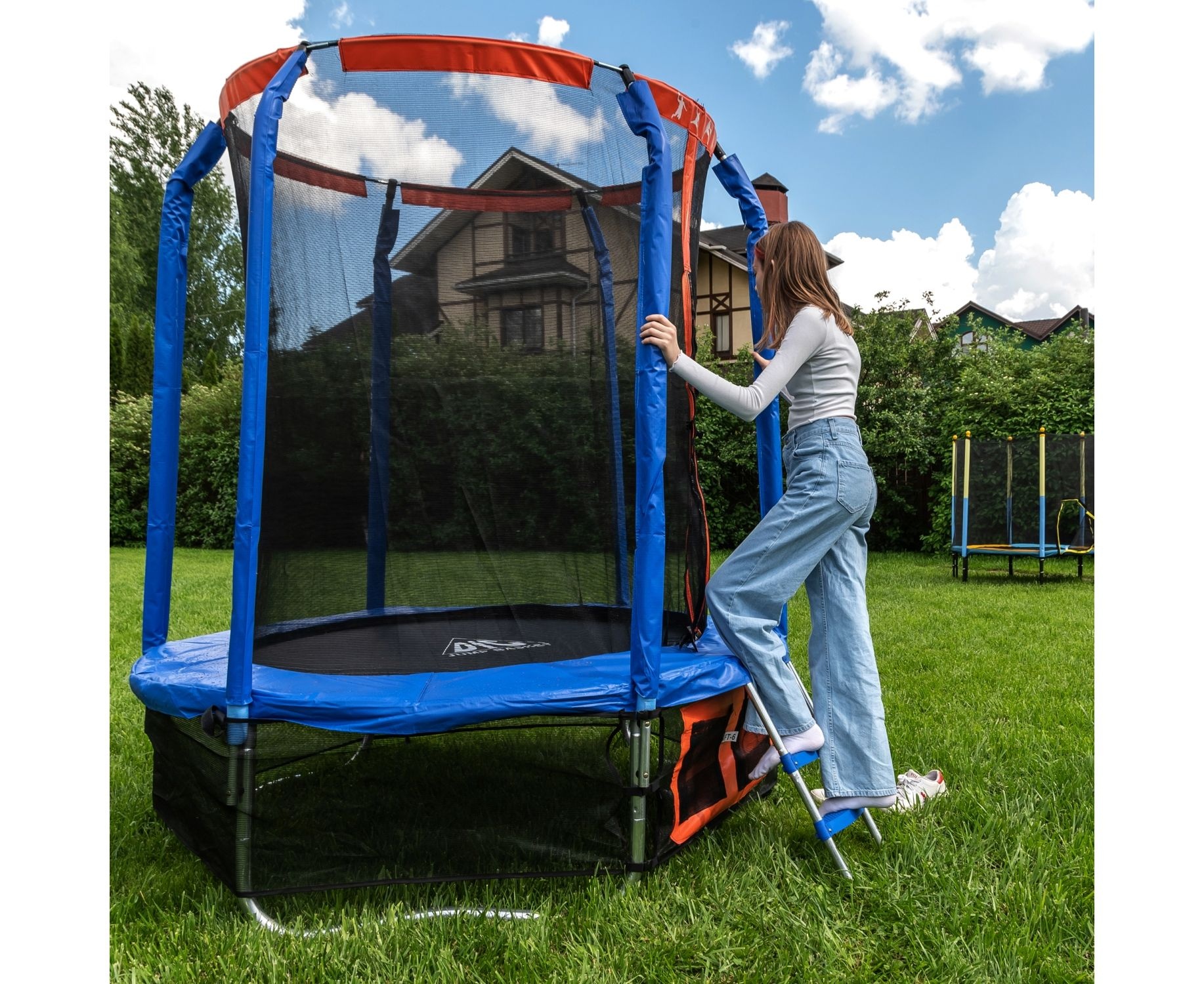Батут DFC JUMP BASKET 6ft