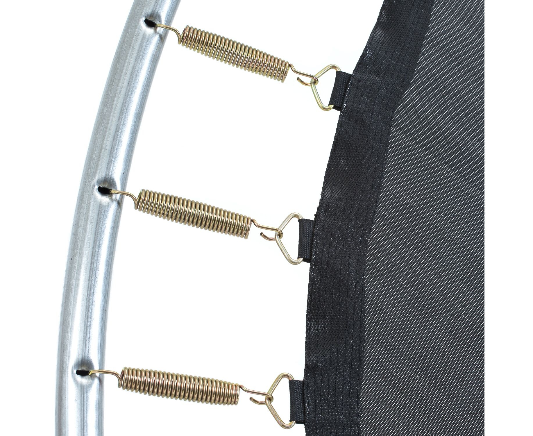 Батут DFC Trampoline Fitness с сеткой 12ft зеленый