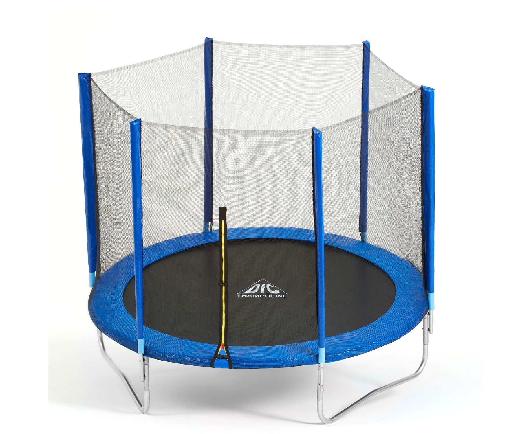 Батут DFC Trampoline Fitness с сеткой 12ft