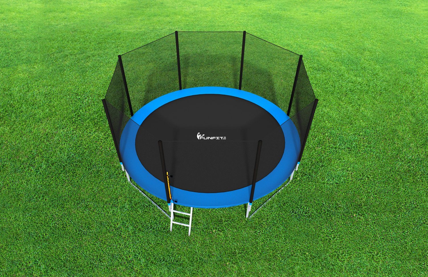 Батут FunFit 435 см - 14ft синий