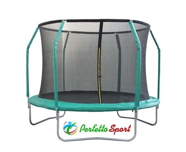 Батут с защитной сеткой PERFETTO SPORT 6 Dynamics диаметр 1.8 м