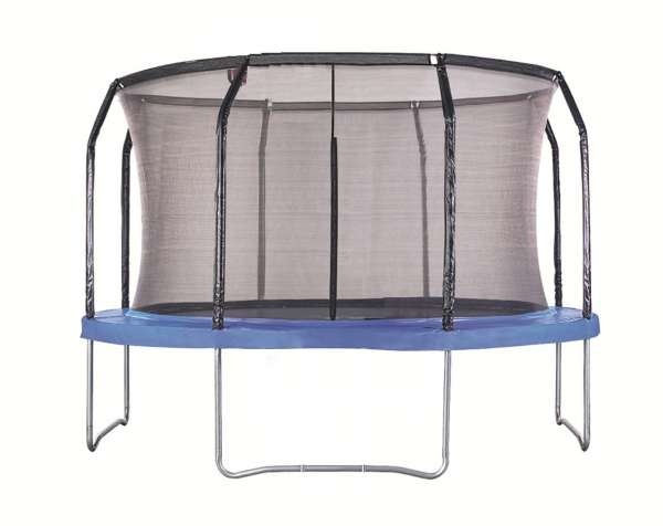 Батут с защитной сеткой PERFETTO SPORT 8 диаметр 2.4 м синий