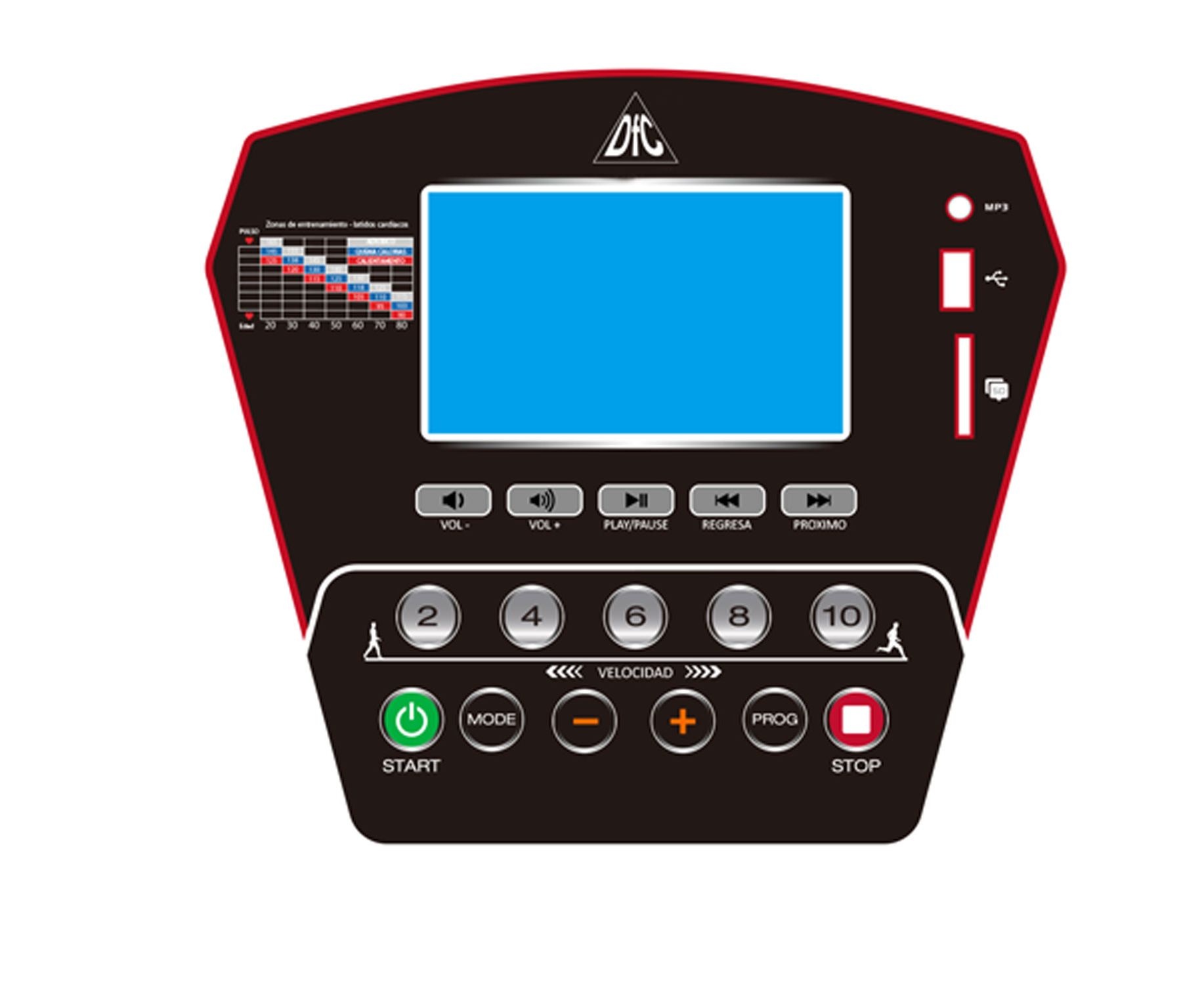 Беговая дорожка DFC PUERTO T-180