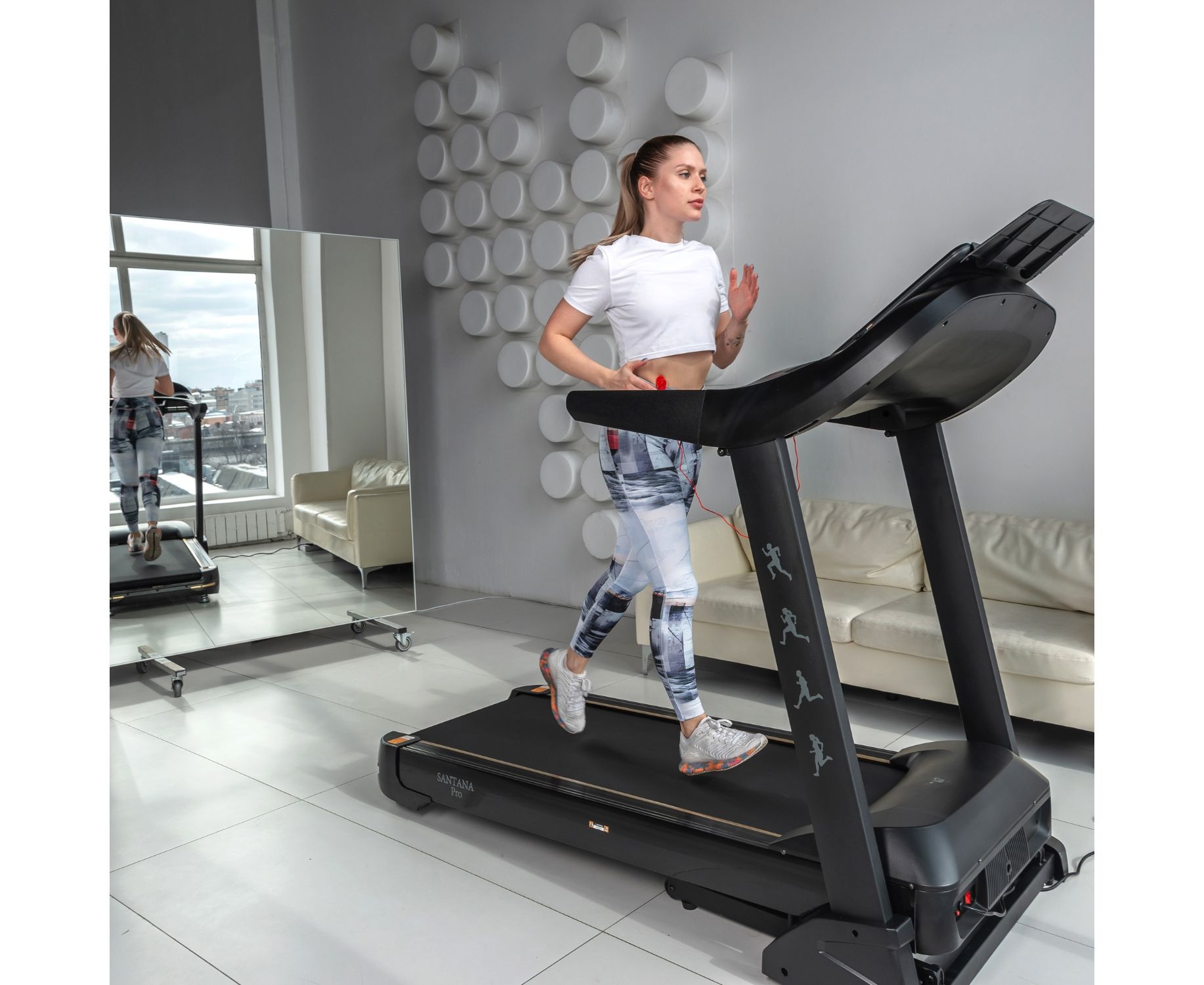 Беговая дорожка DFC SANTANA Pro T757