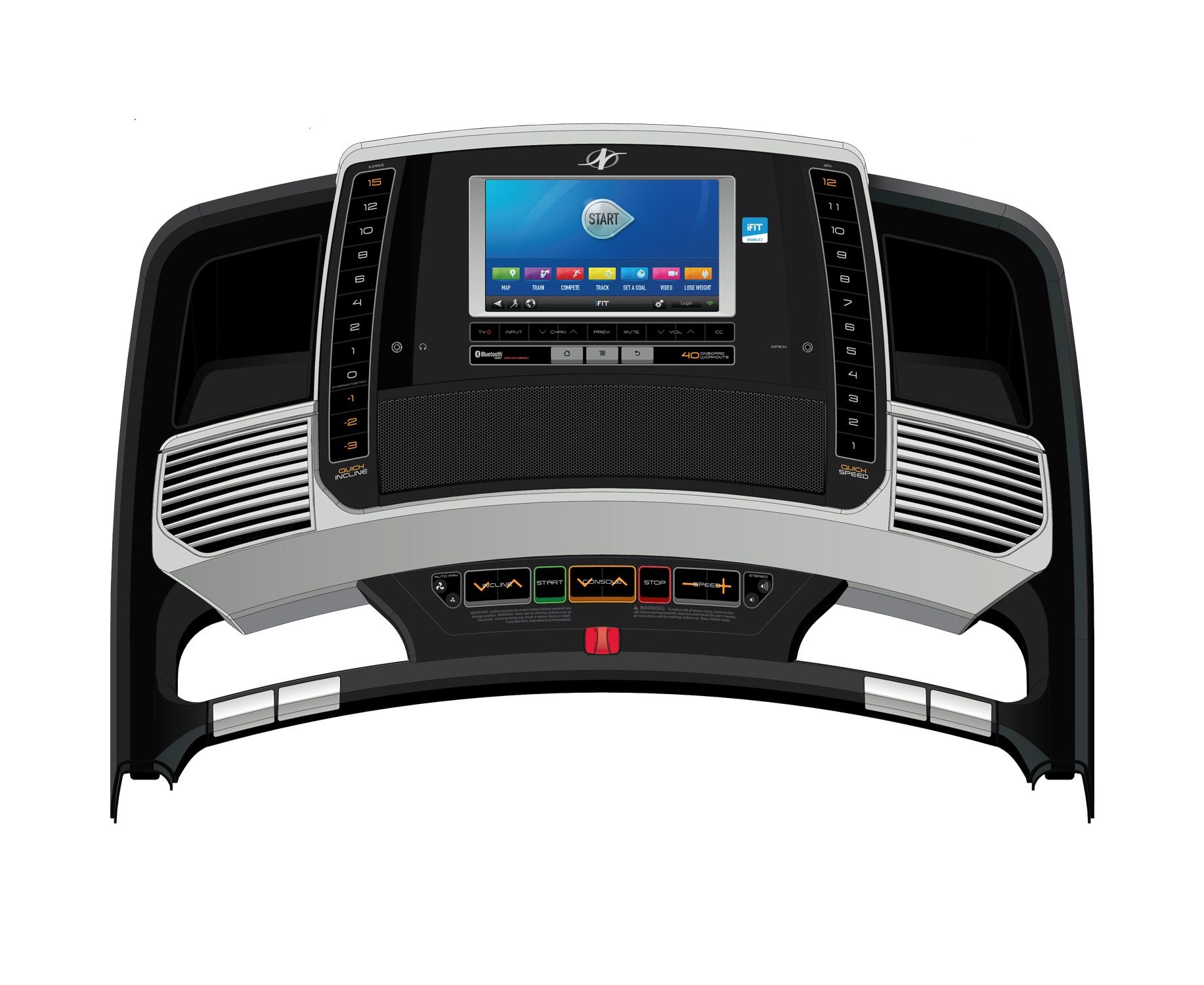 Беговая дорожка NordicTrack Commercial 2950 к/пояс Polar