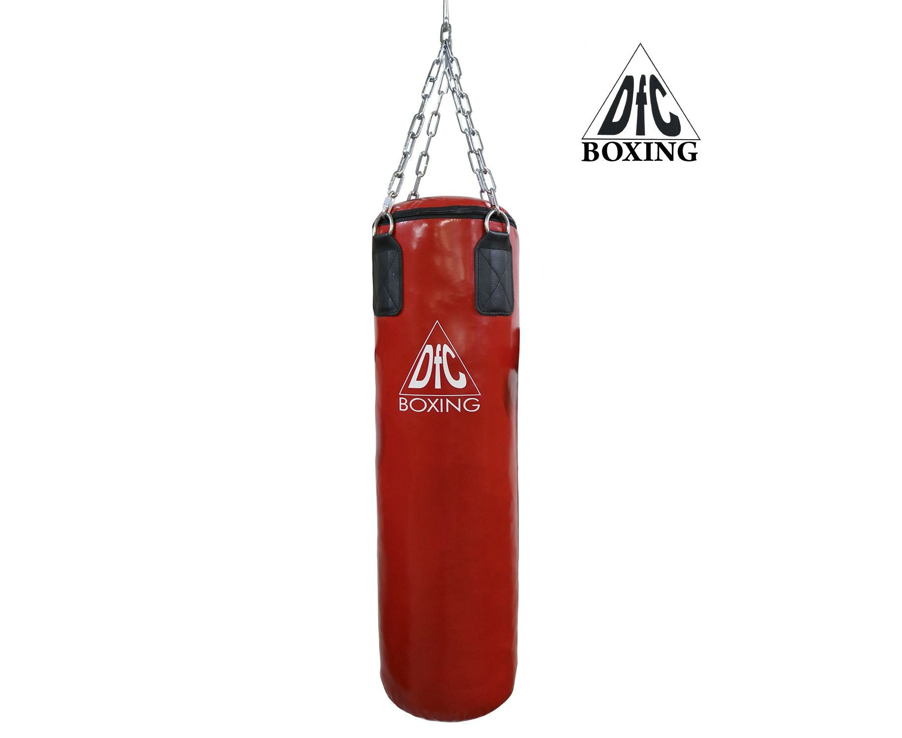 Боксёрский мешок DFC HBPV3.1 красн ( 120*30*40 ПВХ красный)