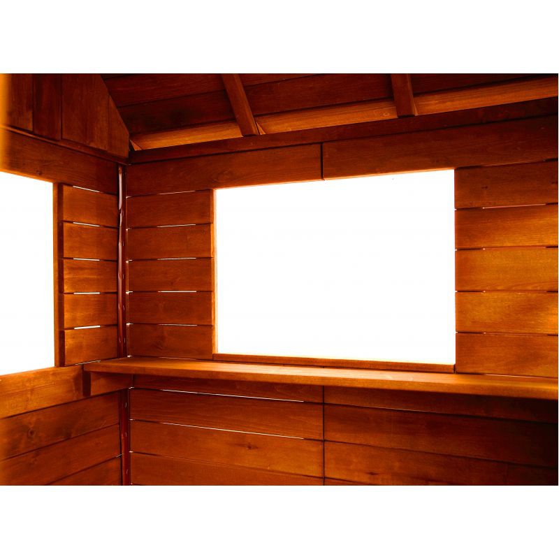 Детский домик Можга Цветочный Р920 неокрашенный