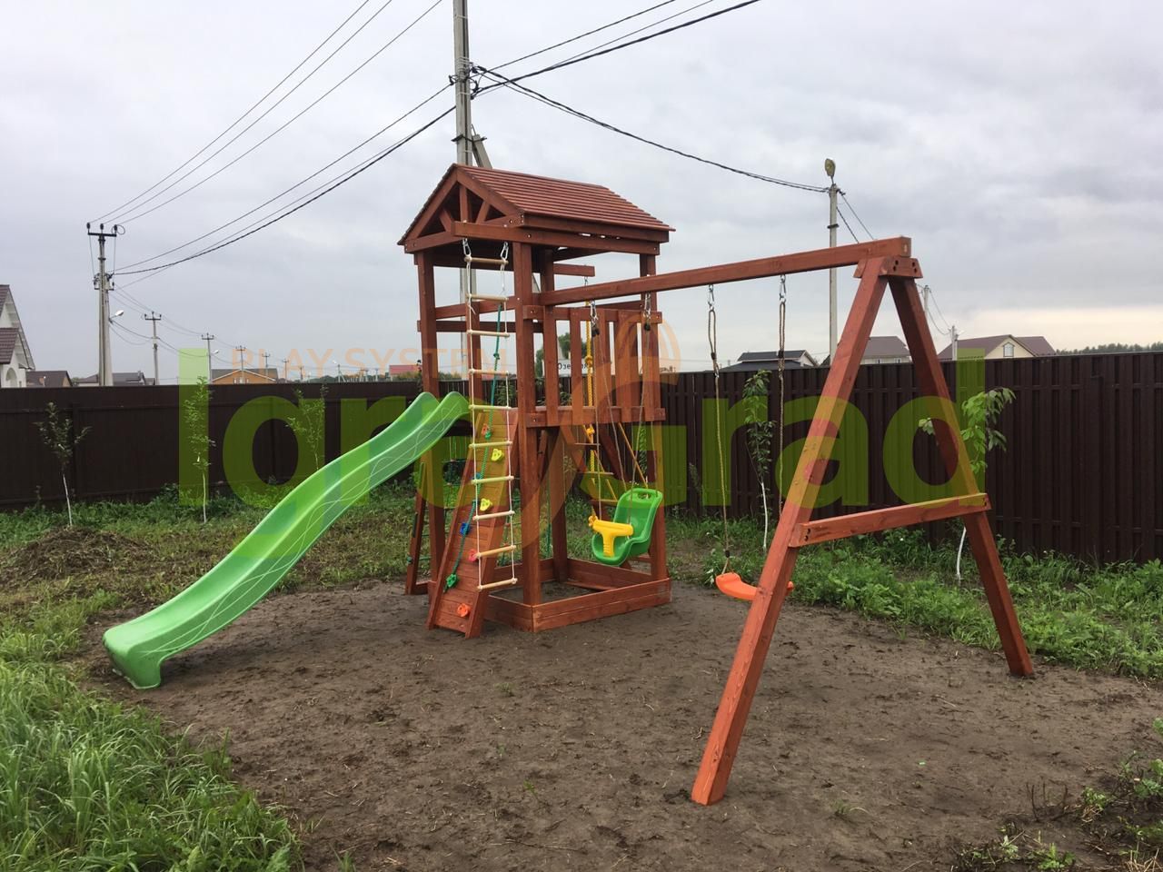 Детская игровая площадка Igragrad Панда Фани Gride