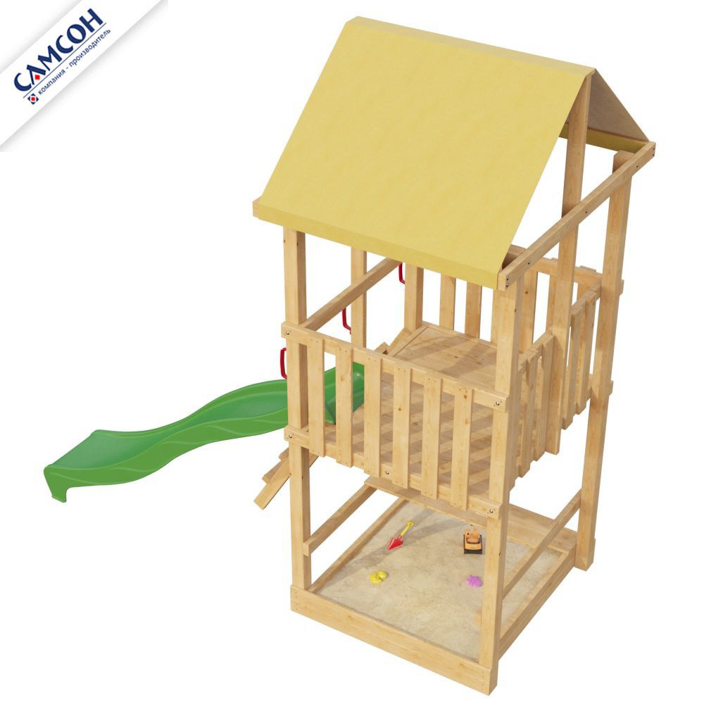 Детская деревянная игровая площадка Самсон 2-й Элемент