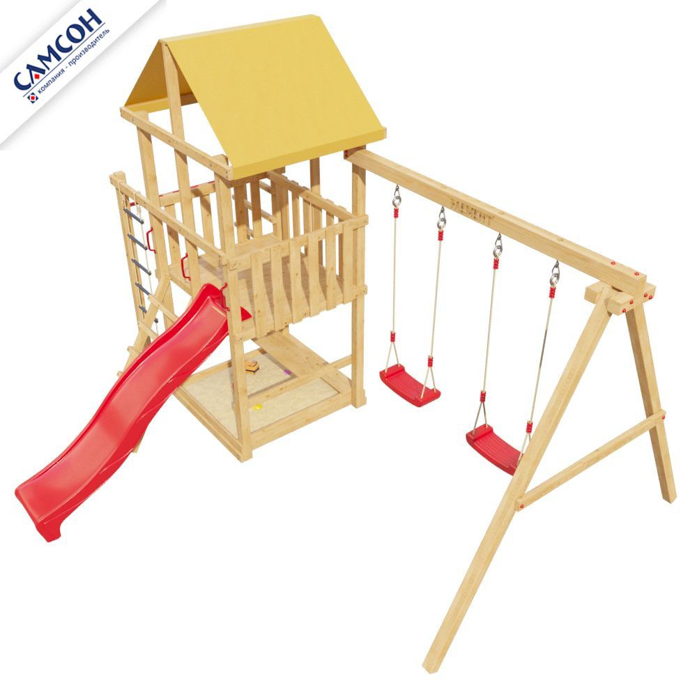 Детская деревянная игровая площадка Самсон 5-й Элемент