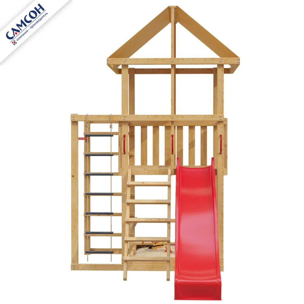 Детская деревянная игровая площадка Самсон 9-й Элемент