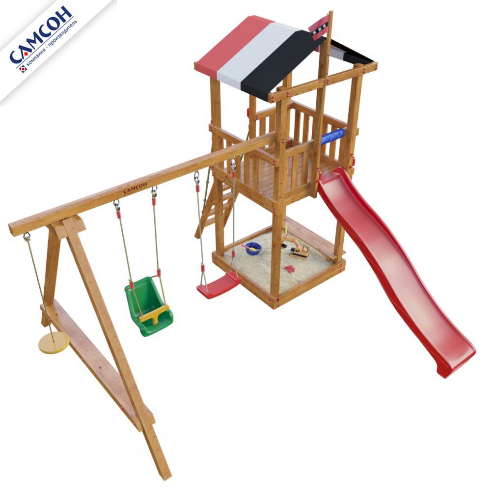 Детская деревянная игровая площадка Самсон Амстердам