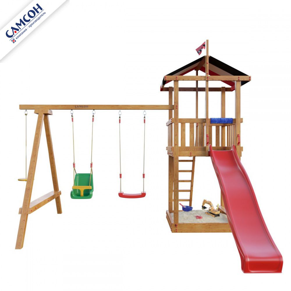 Детская деревянная игровая площадка Самсон Амстердам