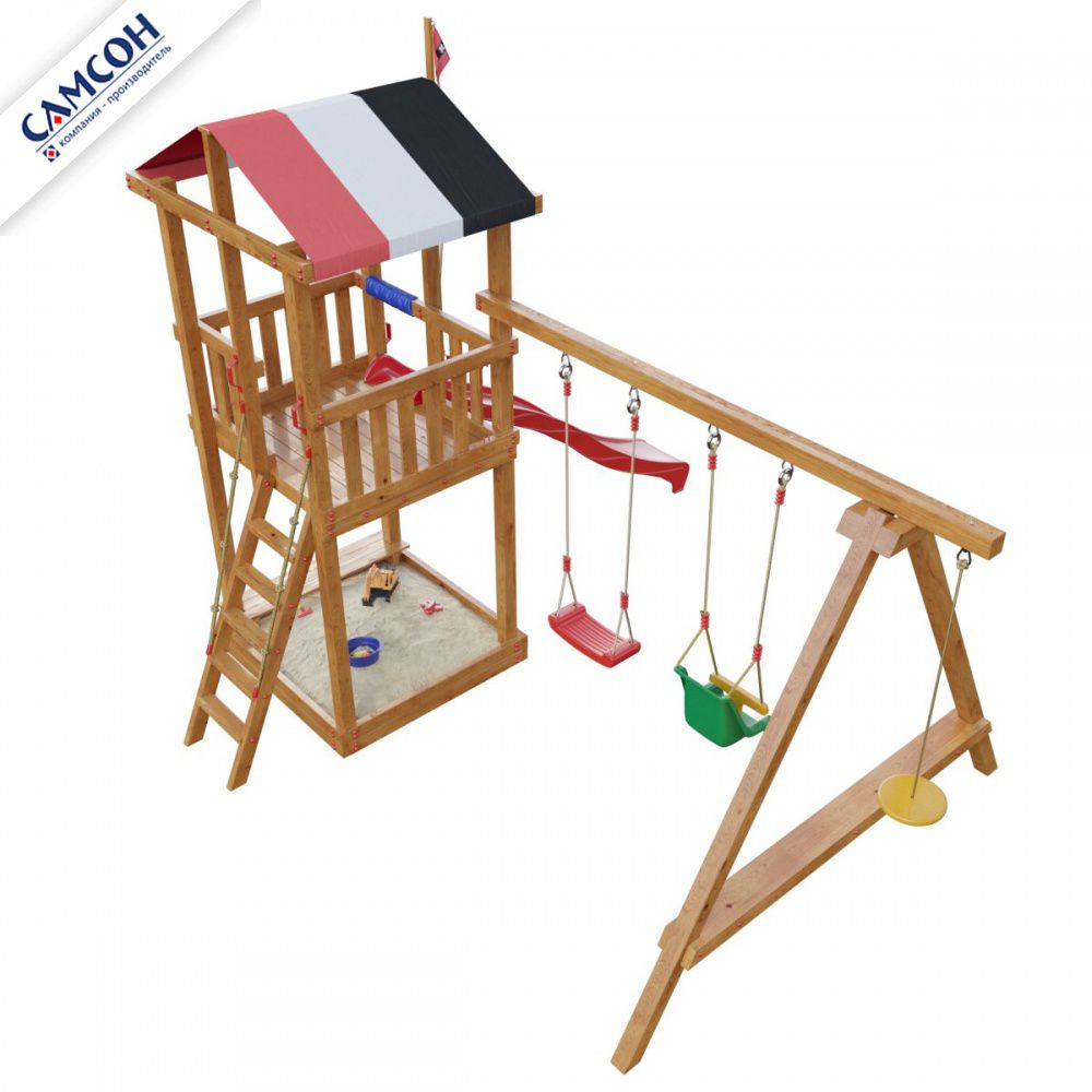 Детская деревянная игровая площадка Самсон Амстердам