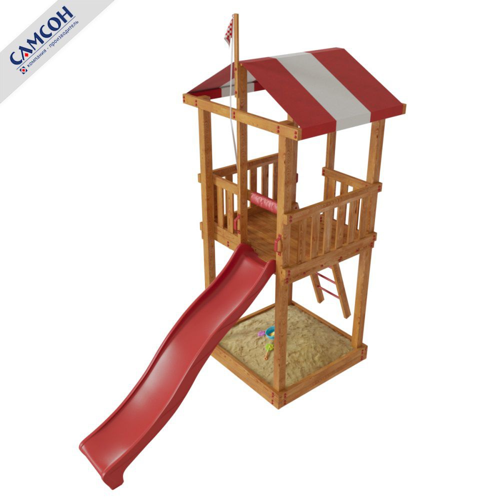 Детская деревянная игровая площадка Самсон Бремен